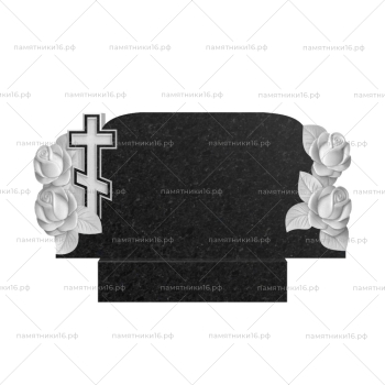 Резной семейный памятник № 14