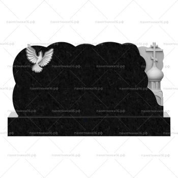 Резной семейный памятник № 19